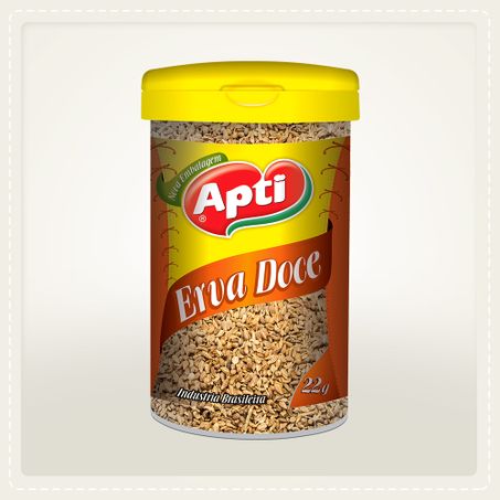 Tempero apti 22g erva doce