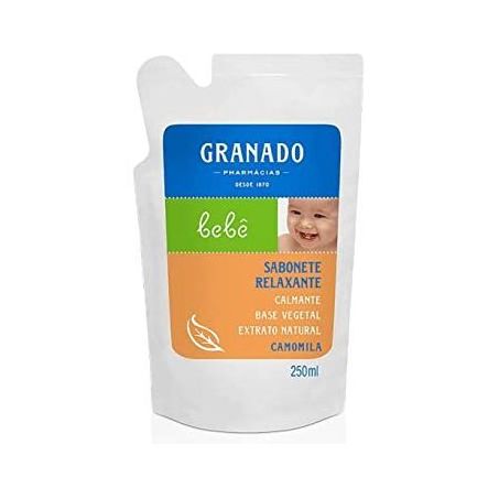 Sabonete líquido bebê camomila granado refil 250ml
