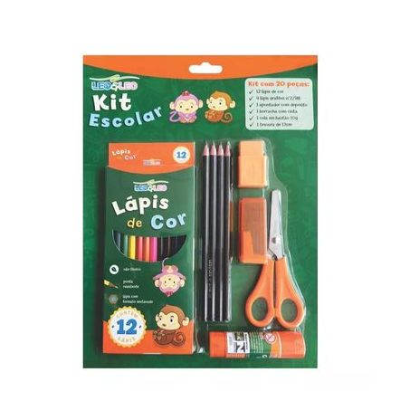 Kit escolar leonora c/8