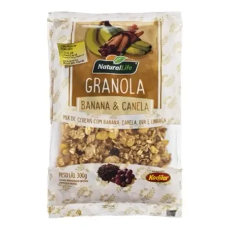 Granola Kodilar 1kg Natural Life Banana Canela