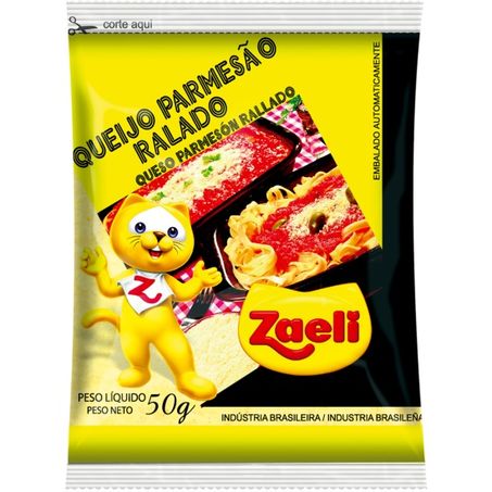 QUEIJO RALADO ZAELI 50G