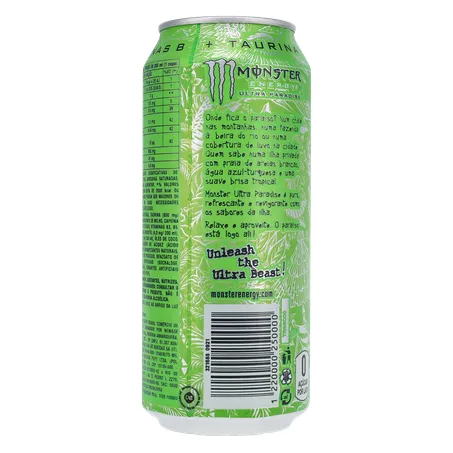 Energético Monster Ultra Paradise Lata 473ml 
  360-21