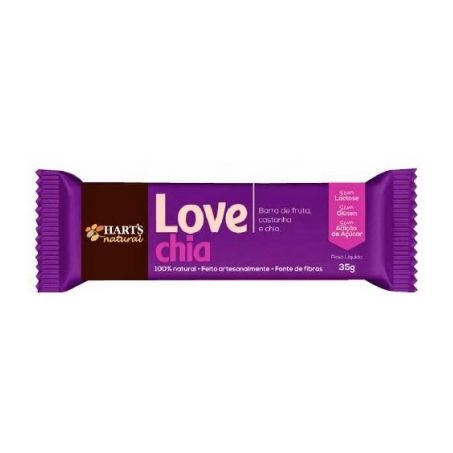 BARRA FRUTA HARTS 35G LOVE CHIA