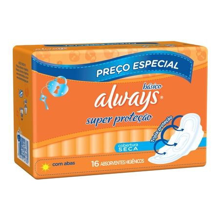 Abs always c/16 malha seca c/a