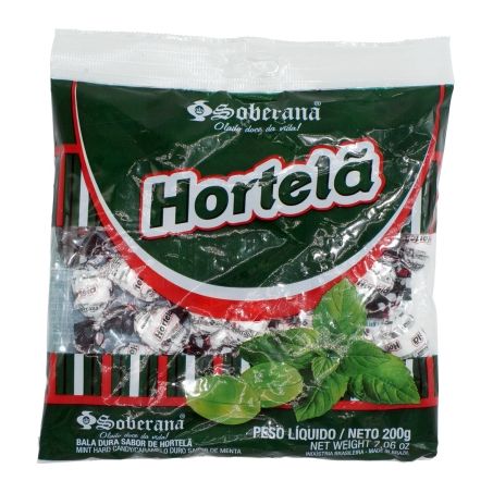 Bala soberana hortela 200g