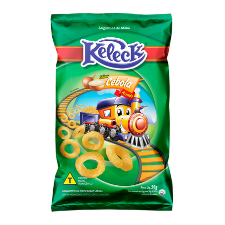 SALGADINHO KELECK MAX CEBOLA 150G