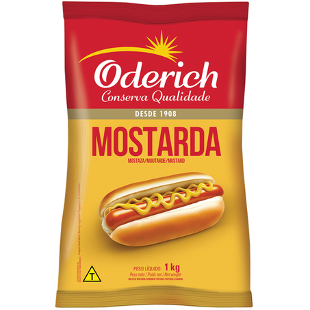 MOSTARDA ODERICH SC 1KG