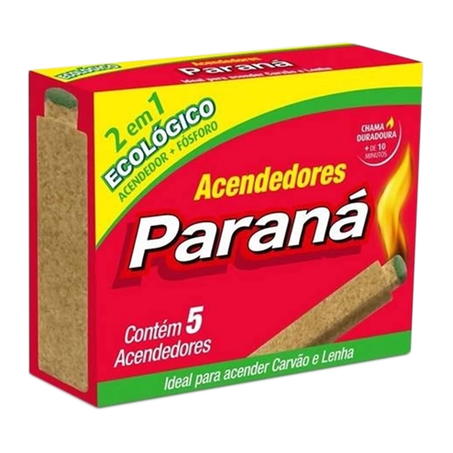 Acendedor Churrasqueira Parana Bastao 5un Eco