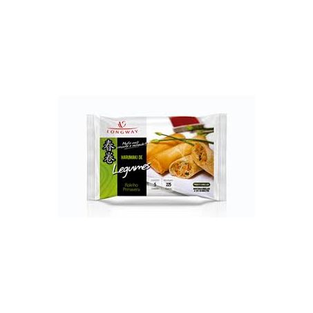 Rolinho Primavera Long Way 225g Legumes