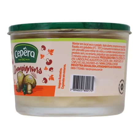 Cogumelos em conserva cepêra champignon 360-5