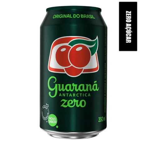 GUARANÁ ANTARTICA ZERO LATA 350ML