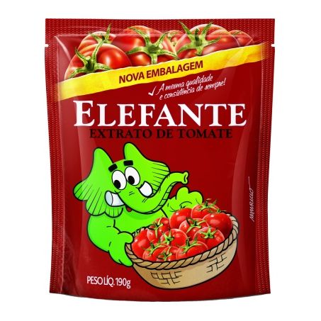 Extrato de tomate elefante 190g
