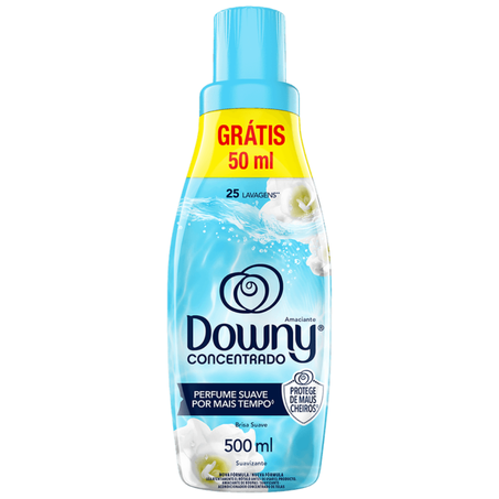 Amaciante downy 500ml concentrado brisa suave promocional