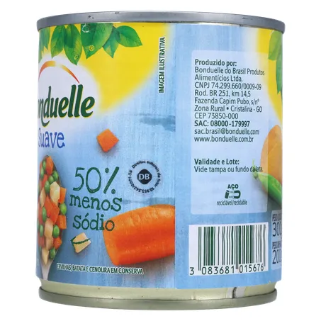 Seleta bonduelle suave lt 200g 360-23