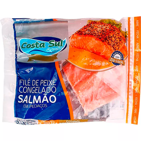 Filé salmão costa sul 500g