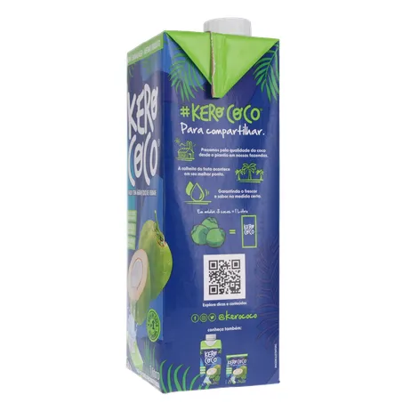 ÁGUA CÔCO KERO COCO TP 1L 360-25