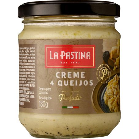 MOLHO LA PASTINA 4QUEIJOS TRUFADO 375G