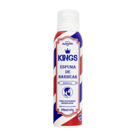 Espuma barbear kings aero 150ml