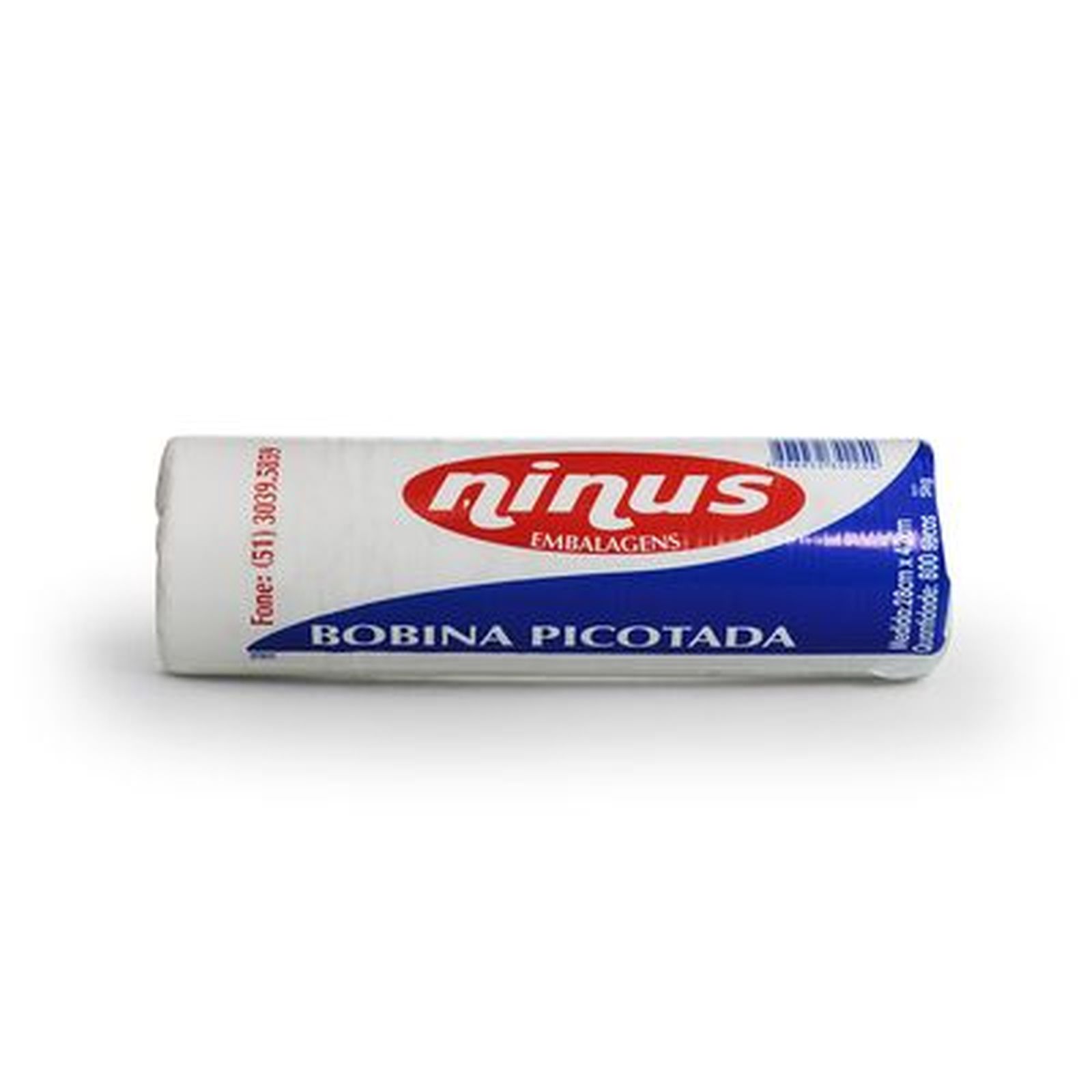 Saco plast alimentos ninus 5kg c/50