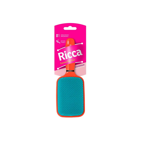 ESCOVA CABELO RICCA FLEX RAQUETE RED