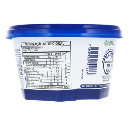 Queijo Burrata de Búfala Búfalo Dourado Pote 270gr 360-19