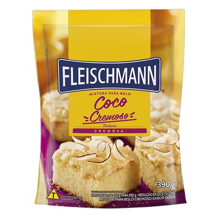 MIST BOLO FLEISCHMANN COCO CREMOSO 390G