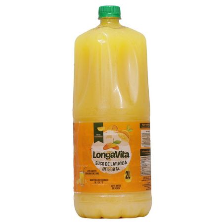 Suco longavita laranja integral 2l