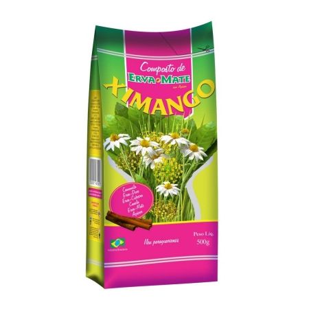 Composto de Erva Mate Ximango com Canela Embalagem 500G