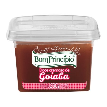 Doce fruta goiaba bom principio 250g