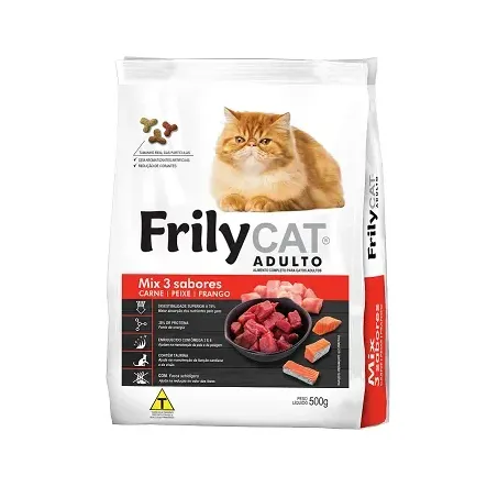 Ração para gatos Frily Cat carne 500g