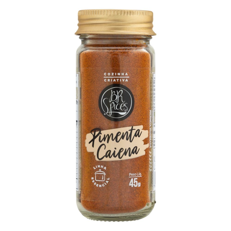 Pimenta Caiena Br Spices Vidro com 45G