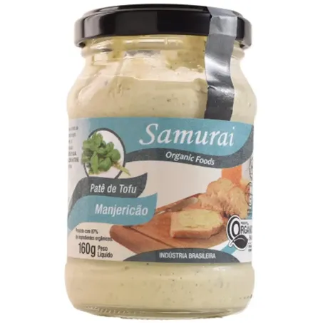 Pate de Tofu Manjericão Samurai 160g