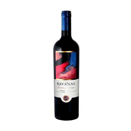 Vinho chileno ravanal selection terroir merlot 750ml
