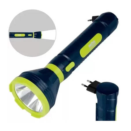 LANTERNA POWER LED MOR 250 LUMENS UNID