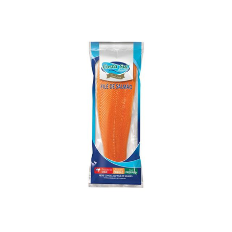 Filé de Salmão Costa Sul Com Pele Kg