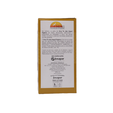 ARROZ TIO JOÃO INTEGRAL ORGÂNICO 1KG 360-1