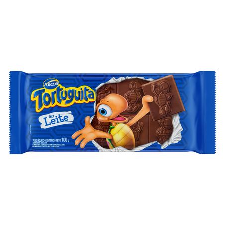 CHOCOLATE AO LEITE TORTUGUITA ARCOR