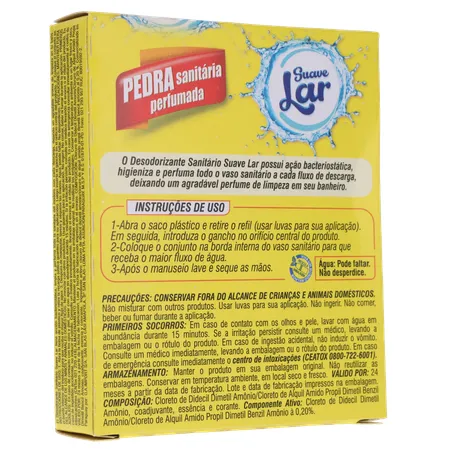 Pedra Sanitaria Suave Lar Eucalipto 25g 360-15