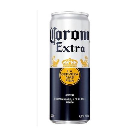 Cerveja corona extra sleek 350ml