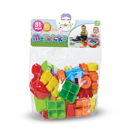 Brinquedo maral mbrincks 31pecas 4053