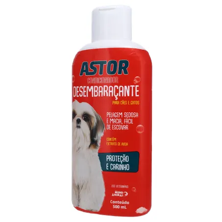 CONDICIONADOR ASTOR DESEMBARACANTE CAES E GATOS 500ML 360-2