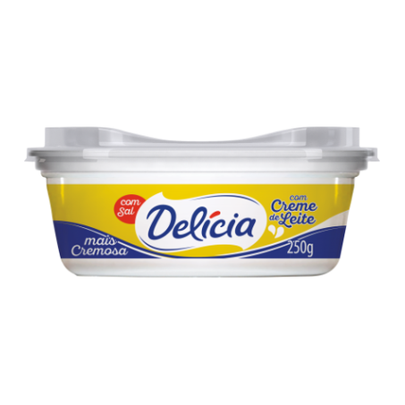 MARGARINA DELICIA C/CREME LEITE C/SAL 250G
