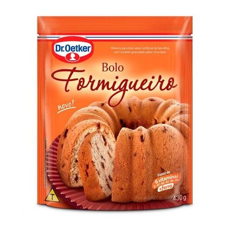 Mistura bolo dr oetker formigueiro 400g*