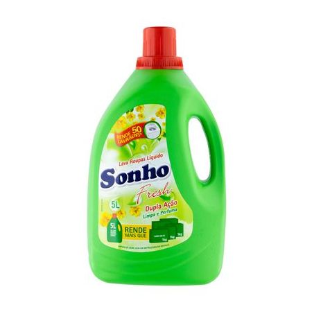 LAVA ROUPAS SONHO DILUICAO FHESSONHO FRESH 5L
