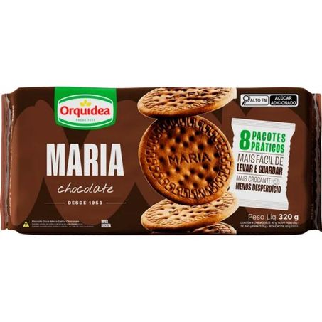 Biscoito Maria Chocolate Orquídea 350g