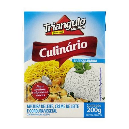 Creme Culinário Triangulo Mineiro Caixa 200G
