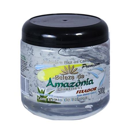 Gel Fixador Amazonia Brilho Molhado Azul 240g