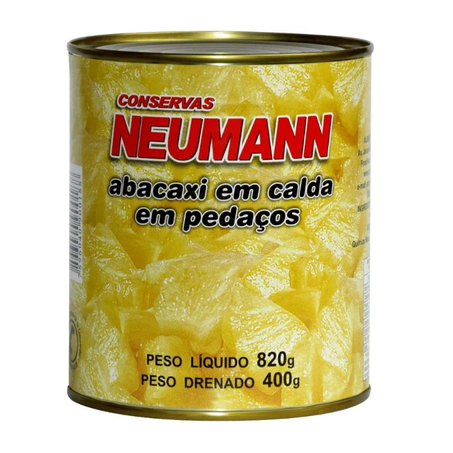Abacaxi em calda neumann pedacos 400g