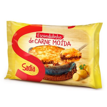 Escondidinho sadia carne c/bat.600g