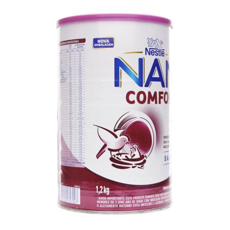 Leite nestle nan comfort 1 0 à 6 meses 1.2kg 360-53